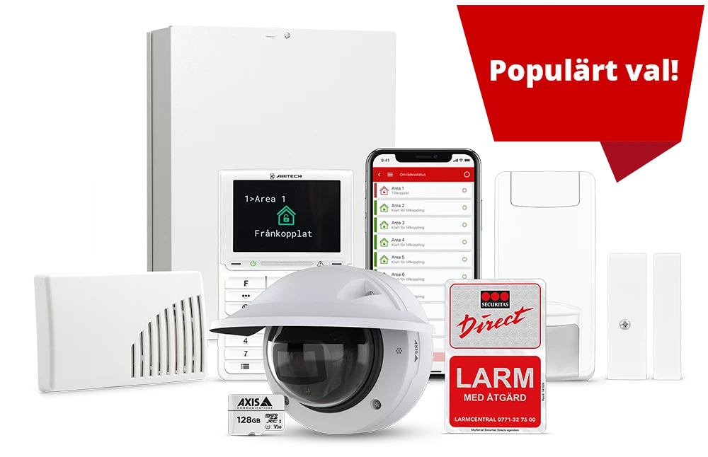 Larmtjänst med kameraverifiering